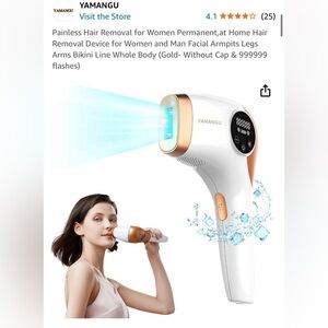 New in box IPL Laser Hair Remover Yamangu Amazon Brand